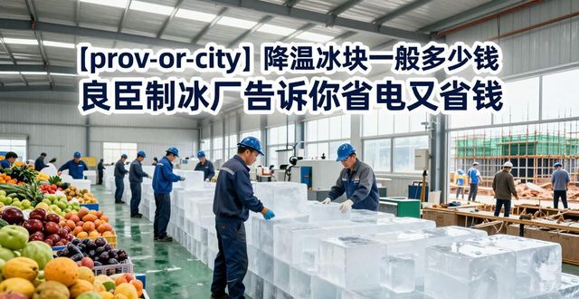 温州降温冰块一般多少钱 良臣制冰厂告诉你省电又省钱