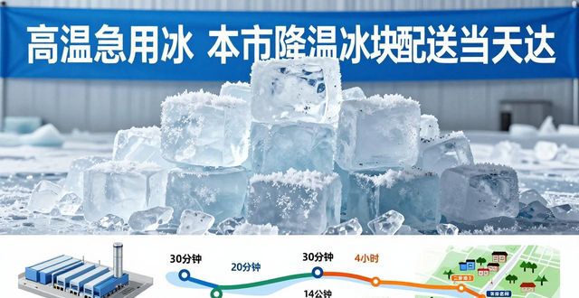 降温冰块配送流程_高效靠谱冰块运输_温州降温冰块配送