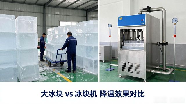 温州车间夏季降温新宠 大冰块真能管用吗?